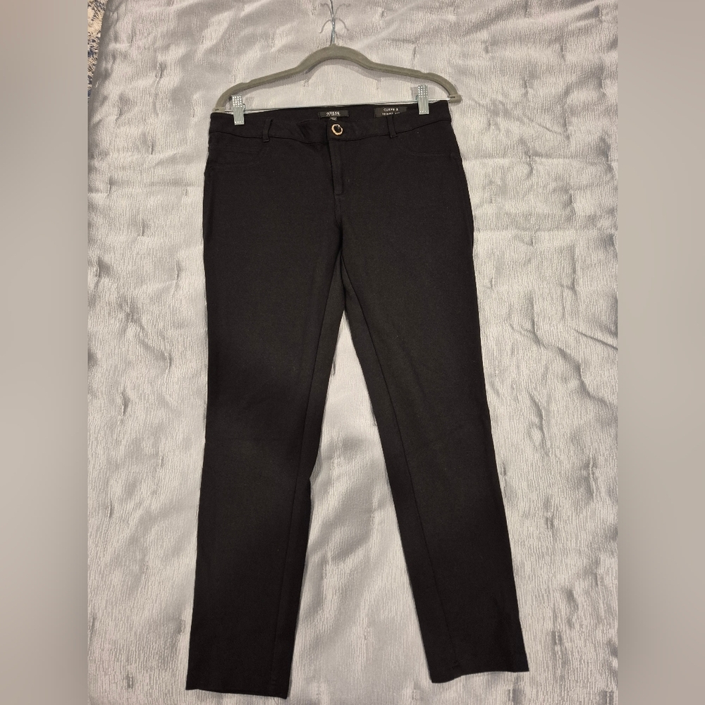 Guess Black Straight Leg Women's Pants